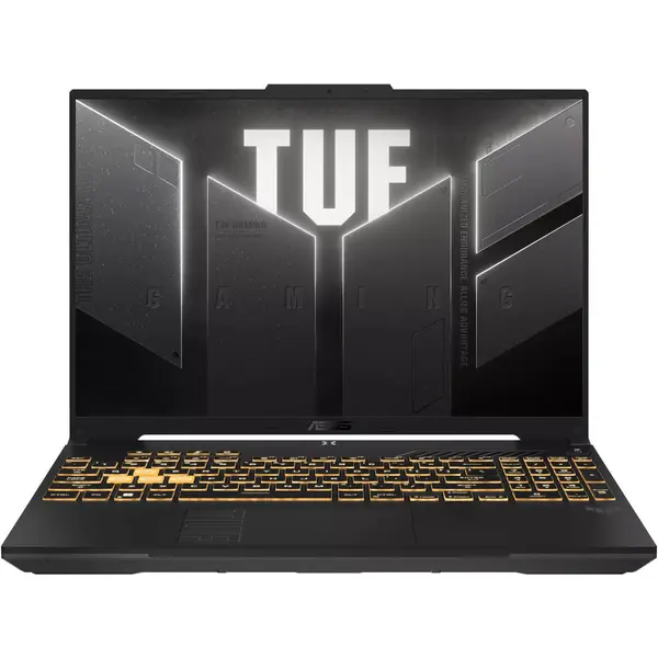 ASUS TUF Gaming F16 FX607VJB-RL108 Laptop | Intel Core 5-210H, 8GB DDR5, 512GB SSD, NVIDIA Geforce RTX 3050 6GB, RGB Backlit KB, DOS, Mecha Gray (Official Warranty)