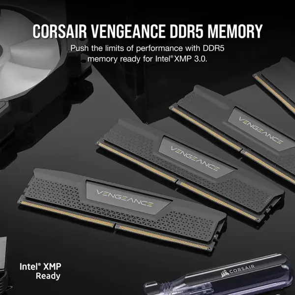 Corsair Vengeance 16GB (1x16GB) DDR5 6000MT/s CL36 DRAM Desktop Memory - Used