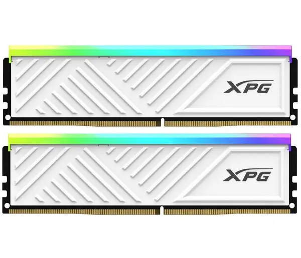 XPG Spectrix 16GB DDR4-3200Mhz C16 UDIMM Desktop Memory ( 16x2 ) - White