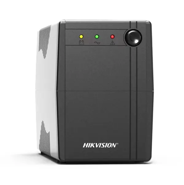 Hikvision DS-UPS650 650VA / 360W UPS | Dry Battery, Line-Interactive, Reliable Backup Power for PCs, Routers, and DVRs