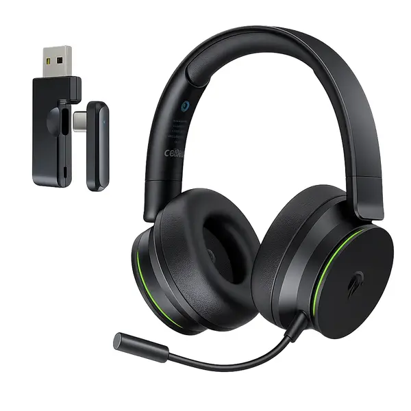 EasySMX E01 Multi-Mode Wireless Gaming Headset - Black
