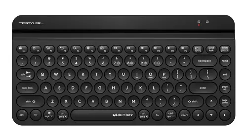 A4Tech Fstyler FBK30 Bluetooth & 2.4G Wireless Keyboard - Black