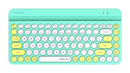 A4Tech Fstyler FBK30 Bluetooth & 2.4G Wireless Keyboard - Avocado