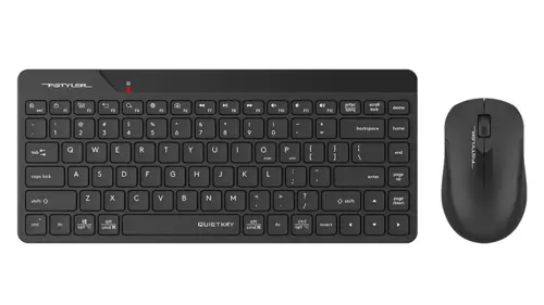 A4Tech Fstyler FG2200 Air 2.4G Wireless Keyboard & Mouse Combo - Black