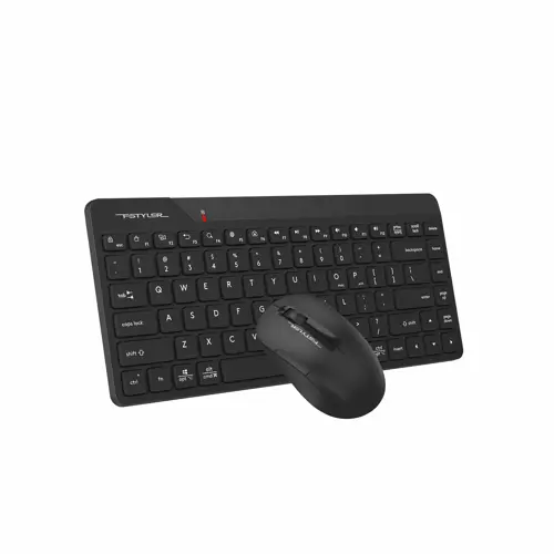 A4Tech Fstyler FG2200 Air 2.4G Wireless Keyboard & Mouse Combo - Black