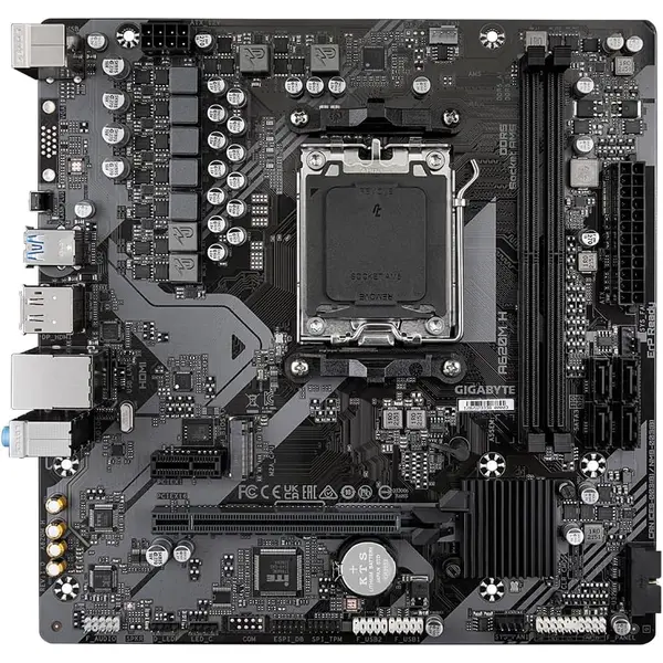 Gigabyte A620M H AMD AM5 DDR5 MicroATX Motherboard