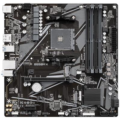 Gigabyte B550M-K AMD AM4 DDR4 MicroATX Motherboard