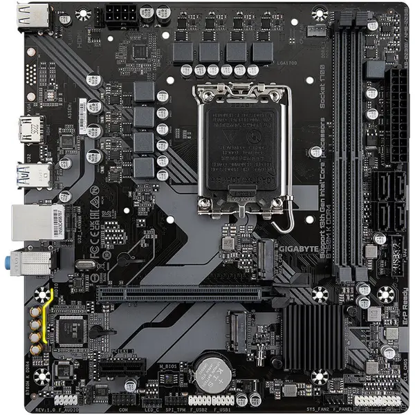 Gigabyte B760M K DDR4 Intel LGA1700 MicroATX Motherboard