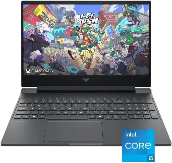 HP Victus 15-FA2013DX Laptop | Intel Core i5-13420H, 8GB DDR4, 512GB SSD, NVIDIA GeForce RTX 3050 6GB, 15.6" FHD IPS 144Hz, Backlit Keyboard, Mica Silver