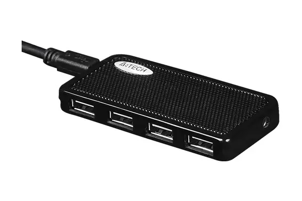 A4tech USB 2.0 HUB-64 Black