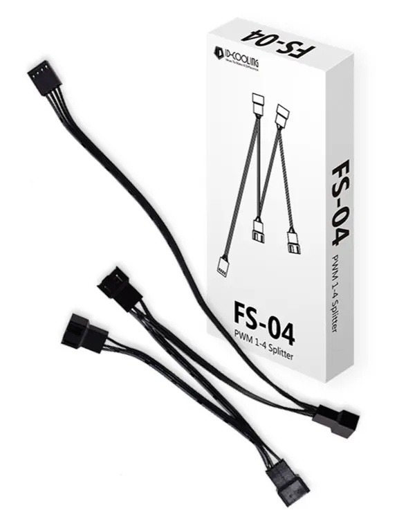 ID-Cooling FS-04 PWM 1-4 Fan Splitter