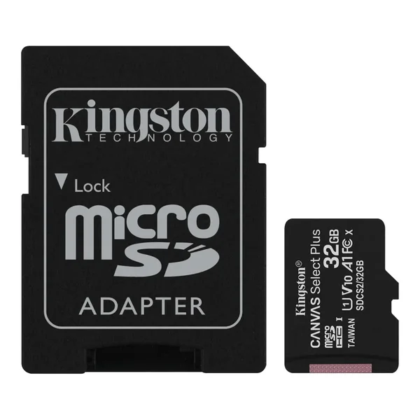 Kingston 32GB Canvas Select Plus microSD Memory Card