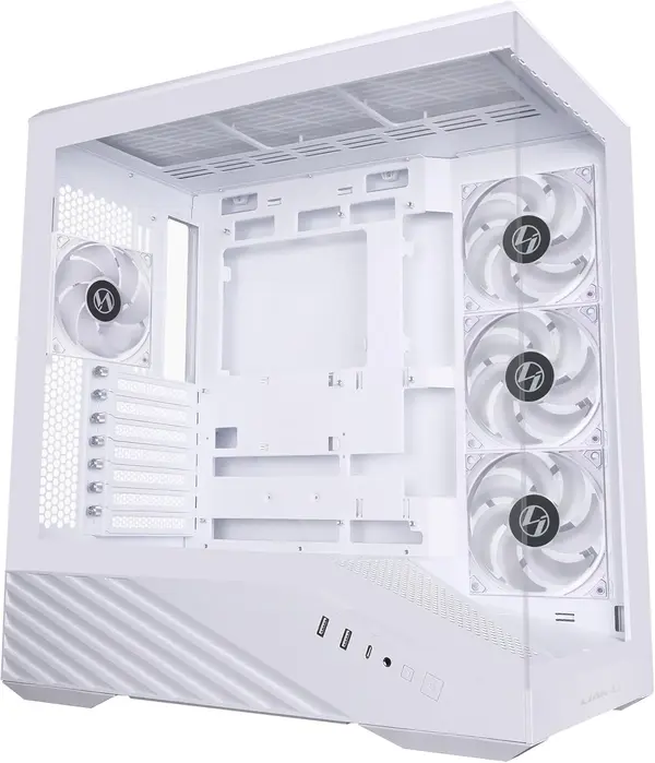 Lian Li Vector V100R ATX Mid-Tower with Tempered Glass, ARGB Strip, 4x ARGB Fans Pre-Installed