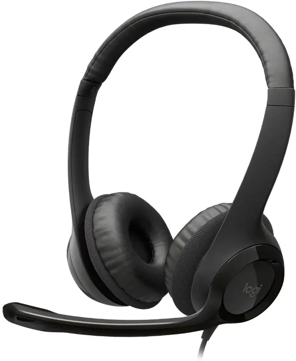 Logitech H390 USB Headset with Noise-Cancelling Mic