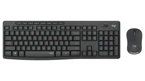 Logitech MK295 Silent Wireless Keyboard and Mouse Combo - Graphite