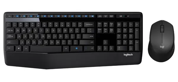 Logitech MK345 Comfort Wireless Keyboard And Mouse Combo - Black
