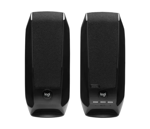 Logitech S150 USB Stereo Speakers | Crystal-Clear Stereo Sound - Black