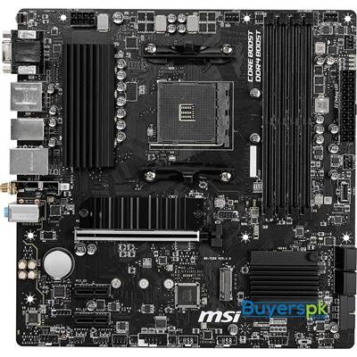 MSI B550M PRO-VDH WIFI AMD AM4 DDR4 MicroATX Motherboard