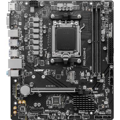MSI PRO A620M-E AMD AM5 DDR5 MicroATX Motherboard