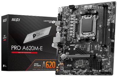 MSI PRO A620M-E AMD AM5 DDR5 MicroATX Motherboard