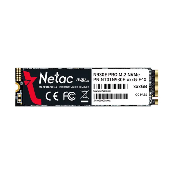 Netac N930E PRO 256GB PCIe Gen 3.0 M.2 2280 NVMe SSD