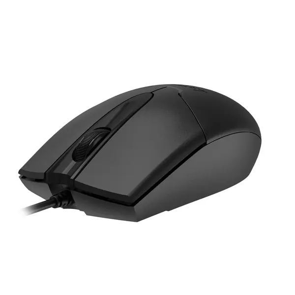 A4Tech OP-550S - Wired Silent Click USB Mouse - Black