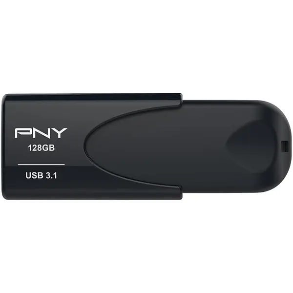 PNY 128GB Attaché 4 3.1 USB Flash Drive - Black