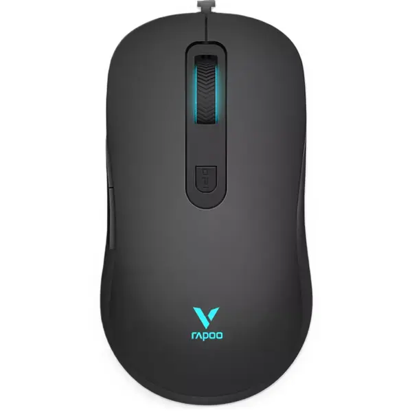 Rapoo V16 RGB Optical Gaming Mouse - Black