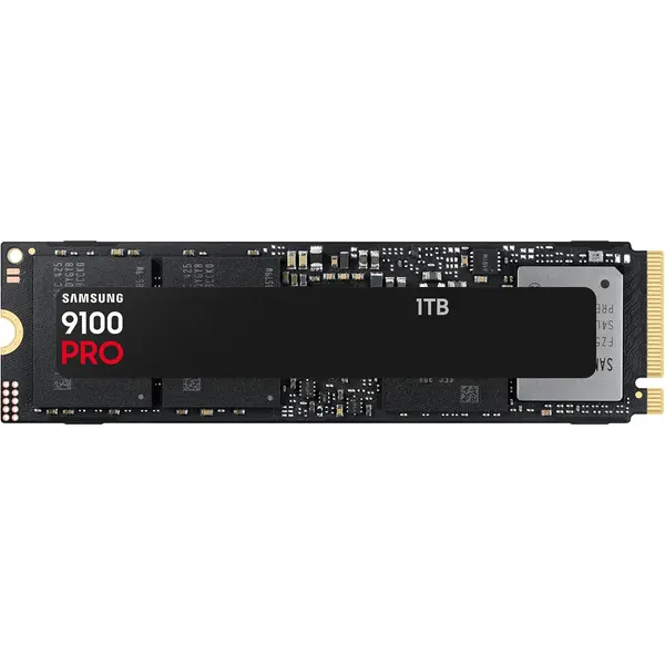 Samsung 9100 PRO 1TB M.2 2280 NVMe PCle 5.0x4 Solid State Drive, Up to 14,700MB/s Read, Designed for Professionals and Gamers, Compatible with PC and PlayStation 5