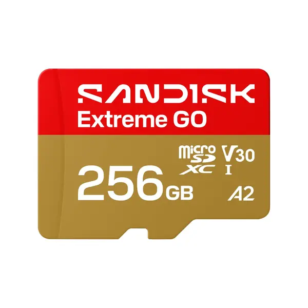 SanDisk Extreme Go microSDXC UHS-I 256GB Memory Card | 5K & 4K UHD Video, ~240MB/s Read, ~160MB/s Write, A2, U3, V30