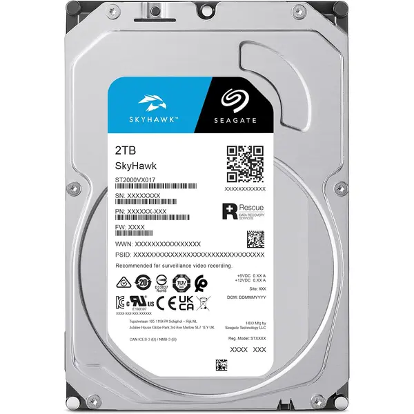 Seagate SkyHawk 2TB Surveillance 3.5" SATA Hard Drive