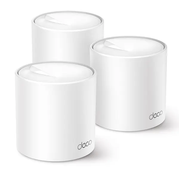 TP-Link Deco X50 AX3000 Whole Home Mesh WiFi 6 System (3-Pack) | Up to 3.0 Gbps, Gigabit Ports, Boosted Seamless Coverage
