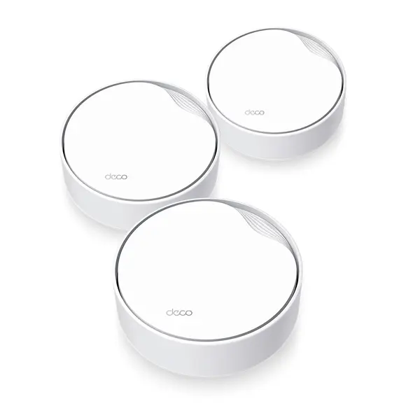 TP-Link Deco X50-PoE AX3000 Whole Home Mesh WiFi 6 System with PoE (3-Pack) | Multi-Gig 2.5 Gbps Wired Network, Multiple Installation Options