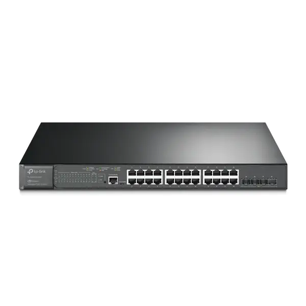 TP-Link TL-SG3428X JetStream 24-Port Gigabit L2+ Managed Switch with 4 10GE SFP+ Slots