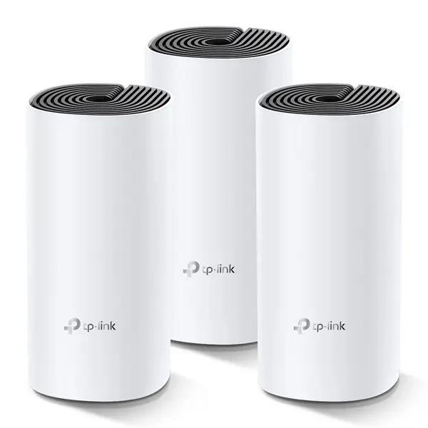 TP-Link Deco M4 AC1200 Dual Band Gigabit Mesh Wi-Fi System (3-Pack) | Gigabit Ports, MU-MIMO, IPv6 and Parental Controls
