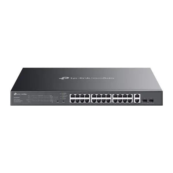 TP-Link ES228GMP Omada 28-Port Gigabit Easy Managed Switch with 24-Port PoE+