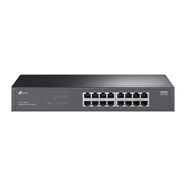 TP-Link LS1016G 16-Port Gigabit Desktop/Rackmount Switch