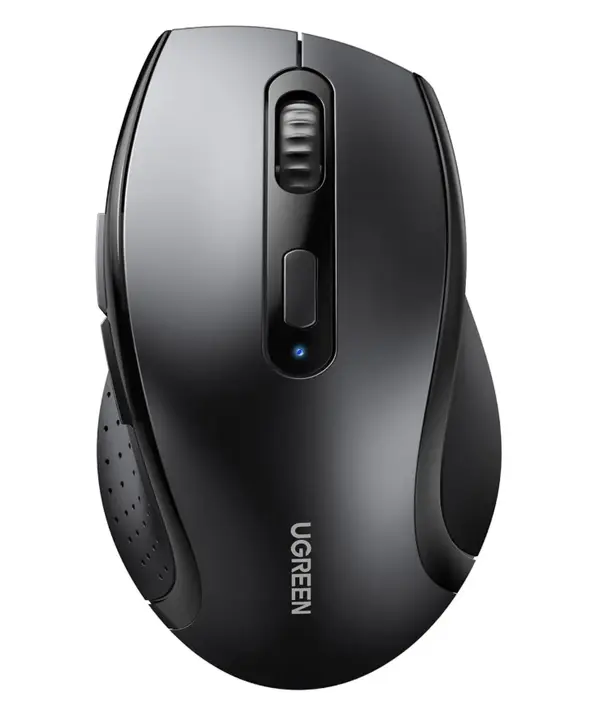 UGREEN 45012 2.4G Wireless Mouse 1600 DPI Ergonomic Design - Black