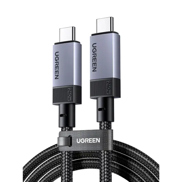 UGREEN 65175 USB C to USB C USB 4 Gen3 Cable, 240W Charging, 40Gbps Data Transfer, 8K 60Hz Video Output, 1M Length