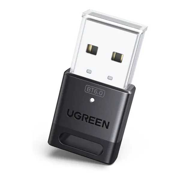 UGREEN 75073 Bluetooth 6.0 Adapter for PC, USB Bluetooth Dongle for Windows 11/10/8.1 | EDR & BLE Modes, Long Range, Plug & Play