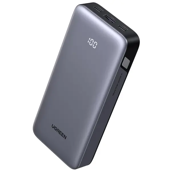 UGREEN Nexode 20000mAh 30W Power Bank, Smart Digital Display, Superior Safety