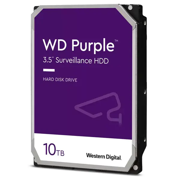 WD Purple Surveillance 10TB Hard Drive SATA 6Gb/s