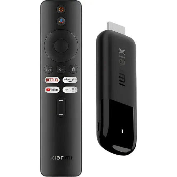 Xiaomi TV Stick 4K 2nd Gen Streaming Device with Google TV, Dolby Vision & Atmos, Wi-Fi 6, Bluetooth Voice Remote