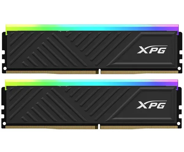 XPG Spectrix 32GB DDR4-3200Mhz C16 UDIMM Desktop Memory ( 16x2 ) - Black