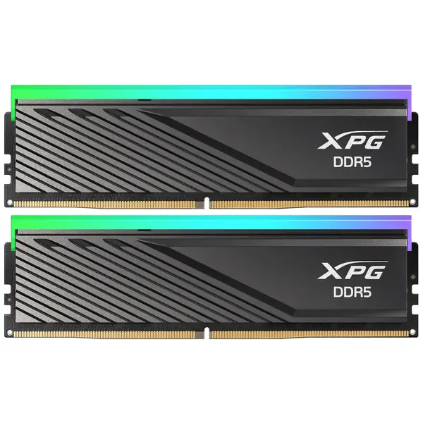 XPG Lancer Blade RGB 64GB (2x32GB) 6000MHz C30 DDR5 Desktop RAM Memory Kit - Black