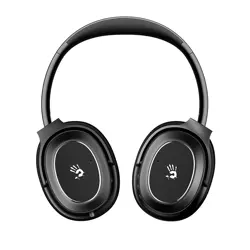 Bloody M320 Bluetooth Wireless Gaming Headset | Active Noise Canceling, Dual-Connectivity, Built-in 5 Mics, 3D Surround Sound, Lightweight Over-Ear Headphone - Black