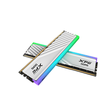 XPG Lancer Blade RGB 32GB (2x16GB) 6000MHz C36 DDR5 Desktop RAM Memory Kit - White
