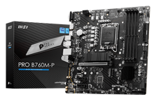 MSI PRO B760M-P Intel LGA1700 DDR5 MicroATX Motherboard