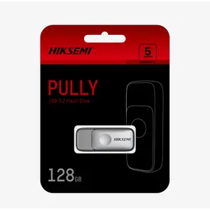 Hiksemi Pully 32GB USB 3.2 Flash Drive -  Silver Black
