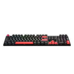 Bloody S520N Mechanical Switch RGB Gaming Keyboard - BLMS Red Plus Switch - Hot-Swappable - Fire Black